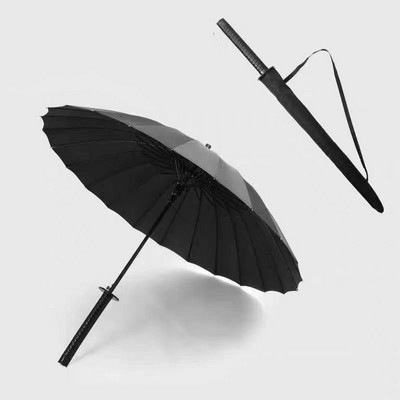 Creative Samurai Sword 24-Rib Umbrella