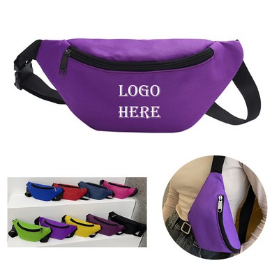 Versatile Sports Fanny Bag With Adjustable Strap