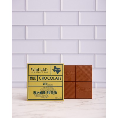 Square Milk Chocolate Peanut Butter Bar