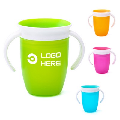 7Oz 360 Degree Baby Training Cup With Handle