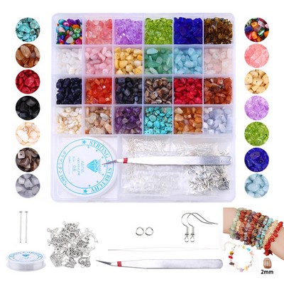 Irregular Natural Chips Stone Kit for DIY Jewelry Making