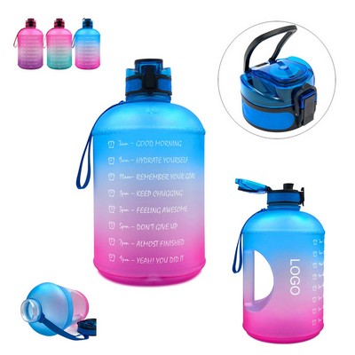 1 Gallon Water Bottle With Time Marker