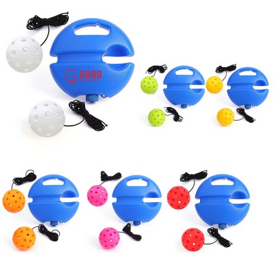 Pickleball Rebound Trainer with 2 Balls