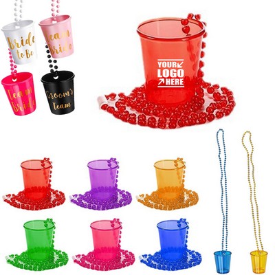 2 Oz Party Beaded Necklace Cups