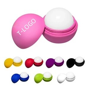 Matte Finish OS Round Lip Balm