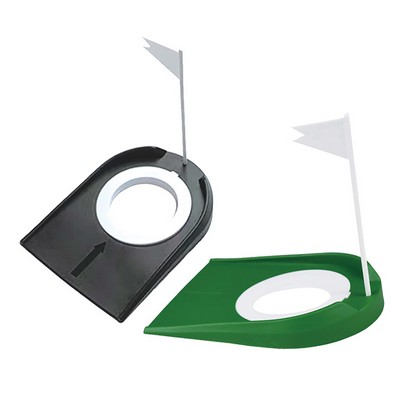 Plastic Golf Putting Hole with Flag