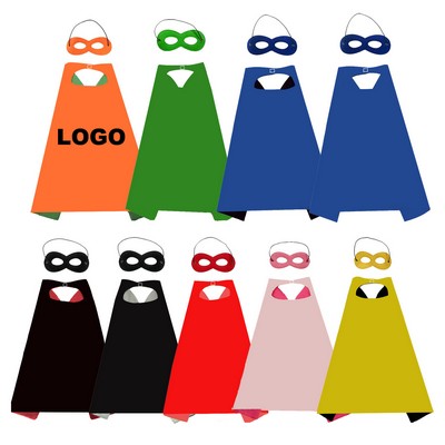 Customized Superhero Capes and Eye Masks for Kids