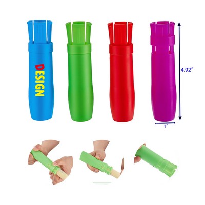 Sidewalk Chalk Holders Railroad Chalk Holder Jumbo Plastic Adjustable Chalk Clip Holder