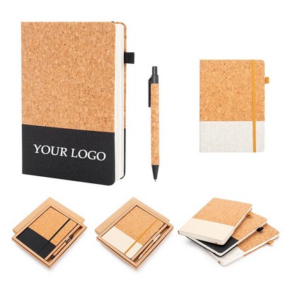 Eco-friendly Wood Notebook Pen Set