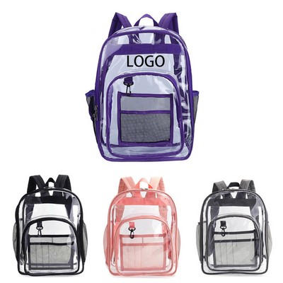 PVC Clear Mini Backpack