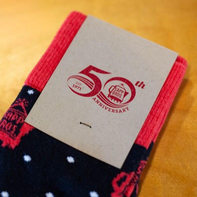 Crew Anniversary Socks - Commemorative Footwear for Years of Love - American Made