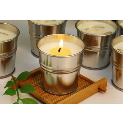 Small Iron Barrel Aromatherapy Candle Gift Set