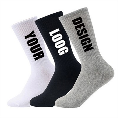 Cushioned Cotton Crew Socks