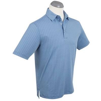 Bobby Jones Performance Aztec Print Polo