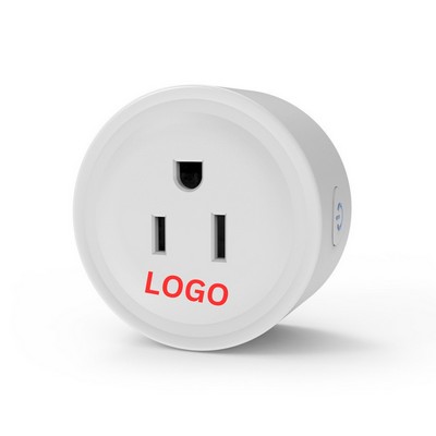 WiFi Smart Plugs Compatible Outlet with Remote Control and Timer Function, No Hub Required