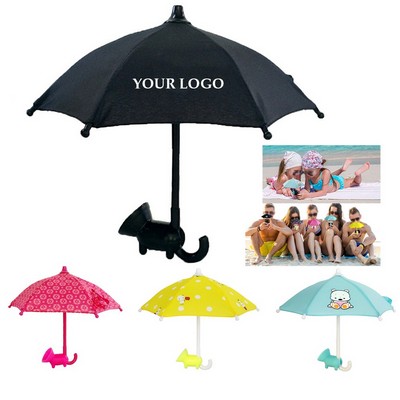 Sun Shade Umbrella with Suction Cup Phone Holder