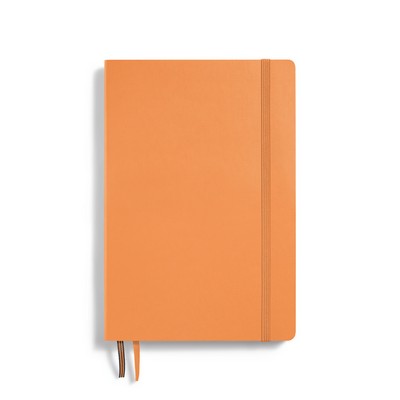 A5 Medium Hardcover Notebook - Apricot, Dotted Pages