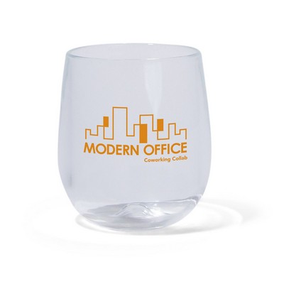 Silipint® Clear Stemless Wine Glass - 12 oz.