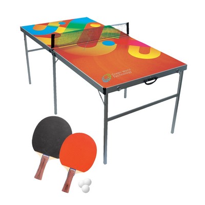 Portable Ping Pong Table Set