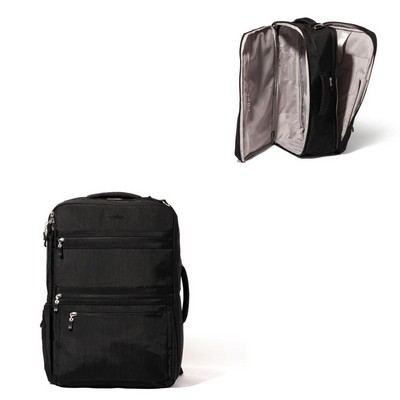 Baggallini® Modern Black Convertible Travel Backpack