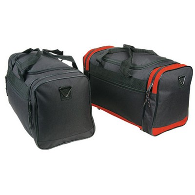 600D Polyester Duffle Bag w/Heavy Vinyl Backing