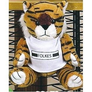 Continental Series Tiger Stuffed Animal w/Shirt (6")