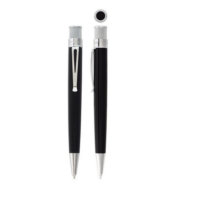 Tornado Classic Lacquer - Black Rollerball Pen