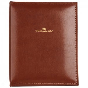 Bonded Leather 3 Ring Binder (1/2" To 1 1/2" Capacity)