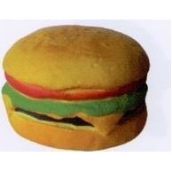 Food Series Hamburger Stress Reliever