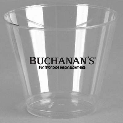 5 Oz. Crystal Clear Plastic Squat Cup