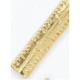 Ruler Stock Casting Lapel Pin