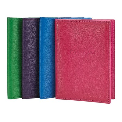 Brights Leather Passport Cover