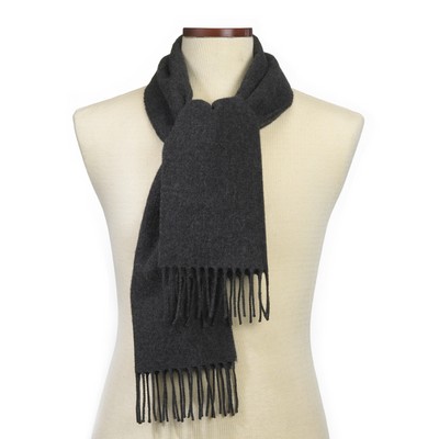 Charcoal Acrylic Scarf