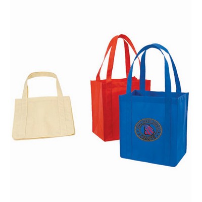 Large Non-Woven Tote Bag w/ Plastic Bottom