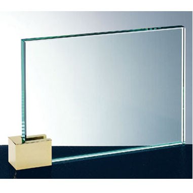 Achievement Award W/ Brass Rectangular Holder (4x4)