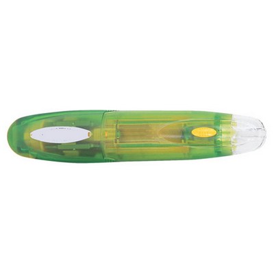 8 Piece Illuminated Compact Screwdriver (Green)