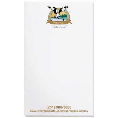 Scratch Pad w/100 Sheets (3¼"x5 3/8")