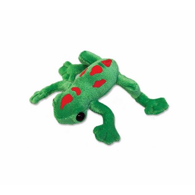 Custom Plush Velvet Rainforest Frog w/ Red Spots