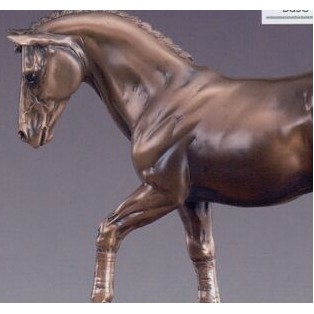 Hanoverian Mare Trophy w/Oblong Base (8.5"x8")