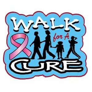 Stock Walk for a Cure Emblem Patch