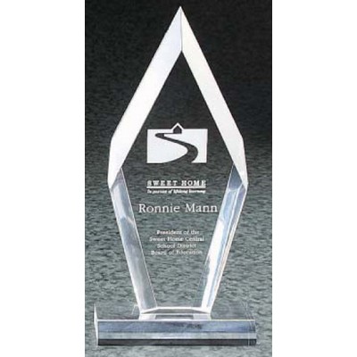 Clear Acrylic Arrowhead Award (6"x12 3/4")