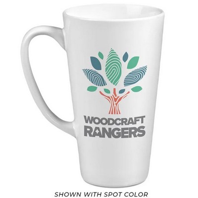 16 Oz. Full Color Tall Latté Mug