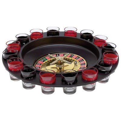 16 Shot Roulette Drinking Game Set