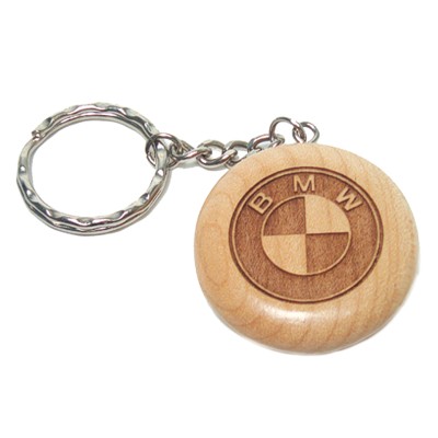 Maple Key Chain-Circle