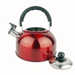 Color Flat Stainless Steel Canteen Kettle