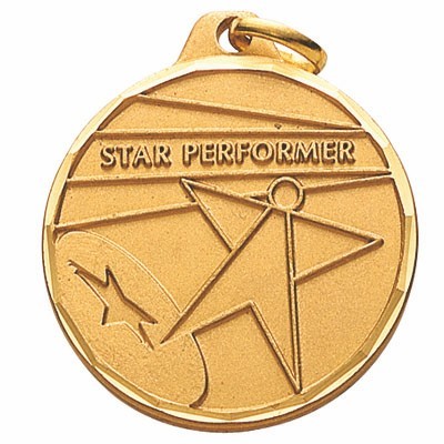 E Series Die Struck Academic Star Performer Medal