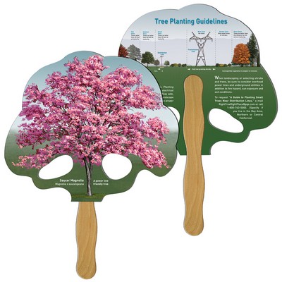 Tree Fast Hand Fan (2 Sides) 1 Day