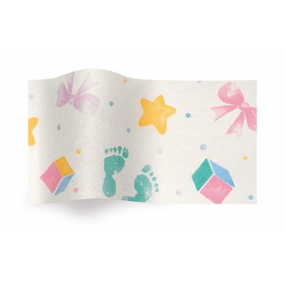 All Occasion Baby Prints Wrapping Tissue (20"x30")