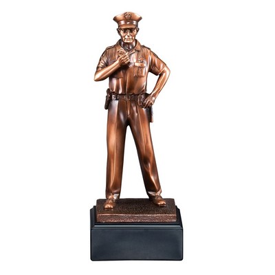 Policeman Statue - 12" Tall