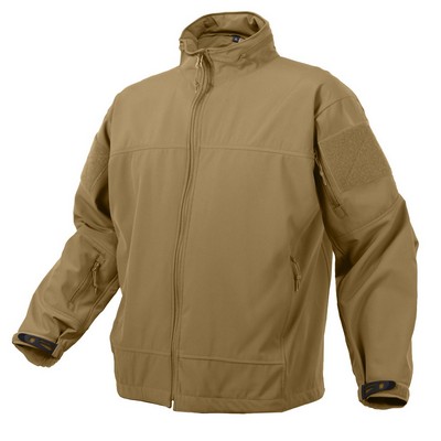 Coyote Brown Lightweight Soft Shell Jacket (2XL)